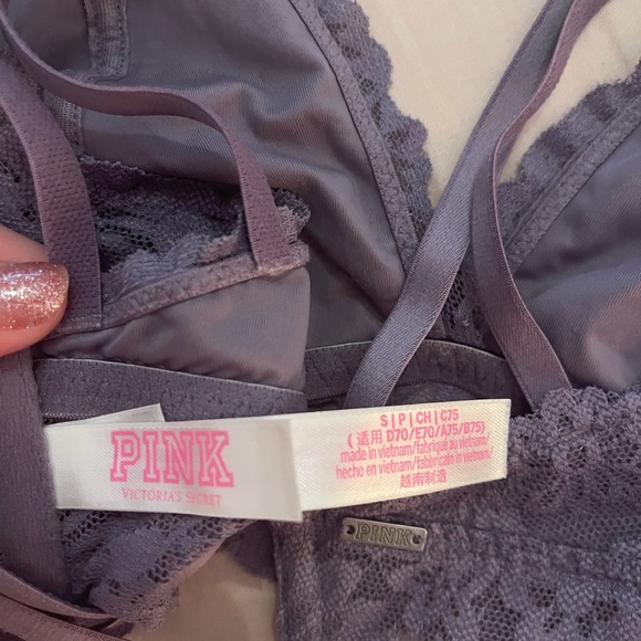 Victoria’s Secret Pink - Purple Mauve Bralette - Picture 4 of 4